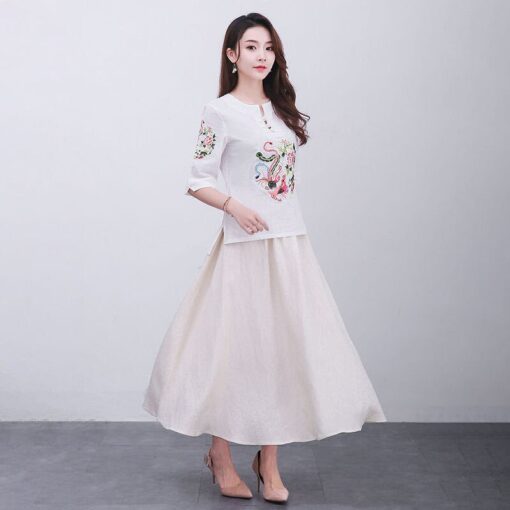 Nice clothing for women cheongsam top - Image 2