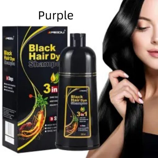 White To Black Bubble Hair Color Cream - Image 2