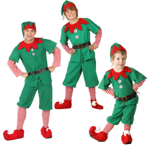 Corduroy Children's Christmas Elf Clothing - Image 4