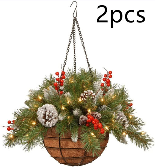 Christmas Door Hanging Christmas Wall Decoration - Image 10