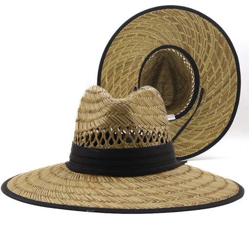 Men's Professional Production Farmer Straw Hat - Image 4