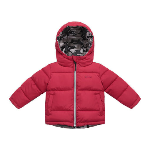 Middle And Small Children Wear Double-sided Padded Winter Jackets - Image 3