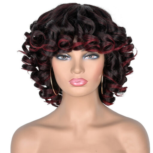 Women's Gradient Roman Volume Full Head Cover Wig - Image 9