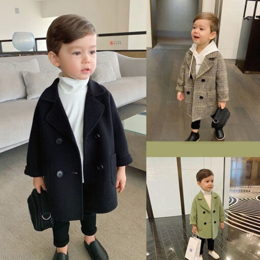 Baby boy jackets to keep warm in autumn and winter - Image 2