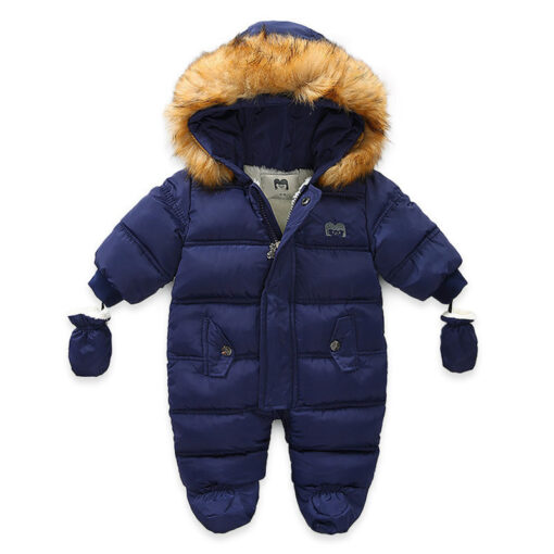 Baby Kids Jumpsuit Jacket with Gloves - Image 3