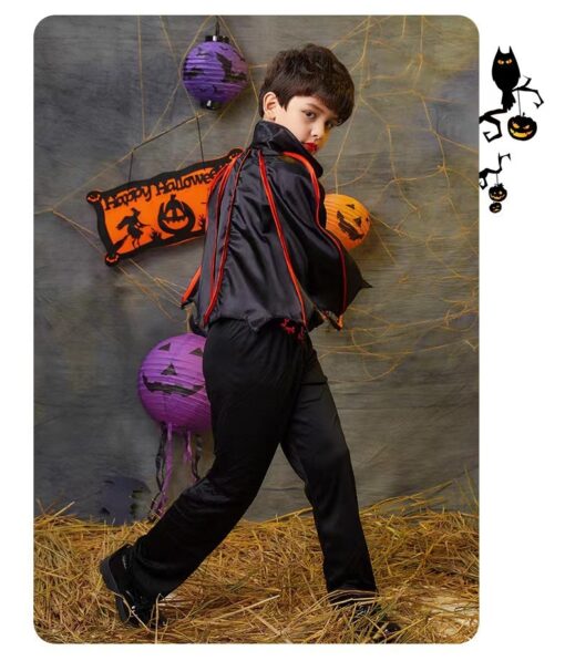 Children's Halloween Witch Clothing Suit - Image 2