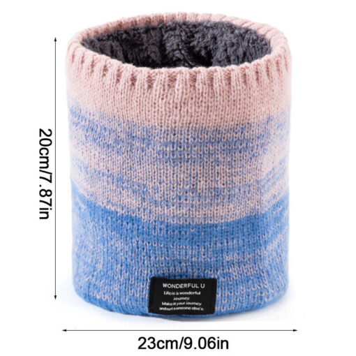 Thermal Fleece Snood Neck Warmer Scarf Warm Winter Ski For Men Women - Image 2