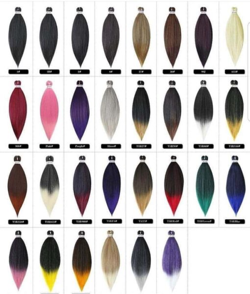 European And American Style Wig Big Braid Low Temperature Wire - Image 5