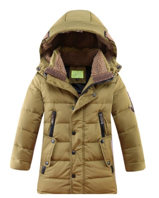 -30 Degree Children's Winter Jackets Duck Down Padded Children Clothing Big Boys Warm Winter Down Coat Thickening Outerwear - Image 2