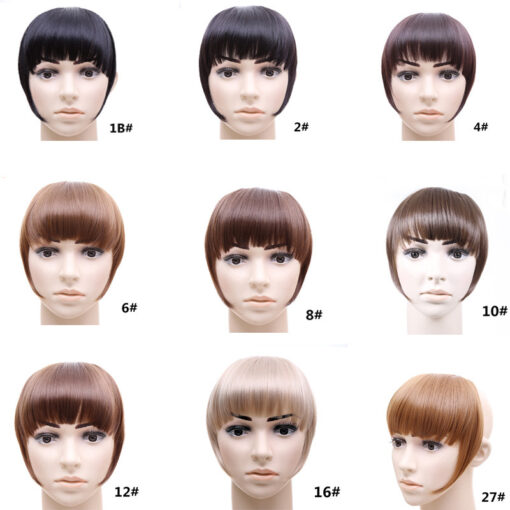 Hair Bangs Hairpiece Accessories Synthetic Fake Bangs - Image 6