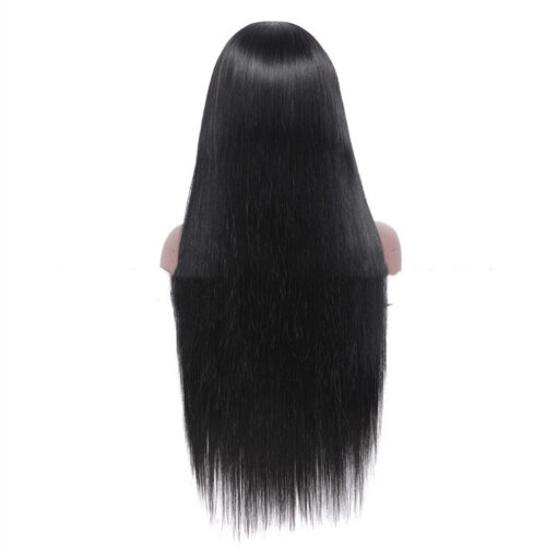 Human Hair Straightening Mechanism Headband Head Cover - Image 5