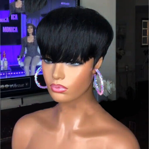 Wig Black Lady - Image 5