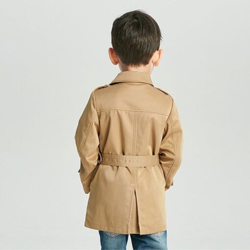 Kids' Overcoat Spring Boy's Trench Coat Mid-length - Image 2