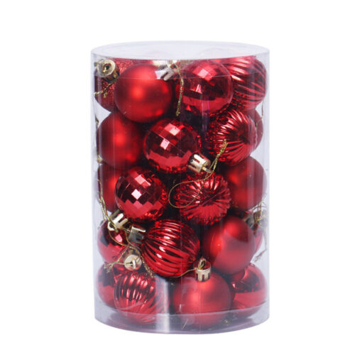 34 Christmas Ball Set 4cm Christmas Ornaments - Image 2