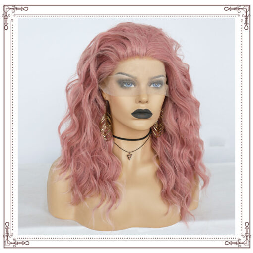 Front Lace Wig Chemical Fiber Headband - Image 2