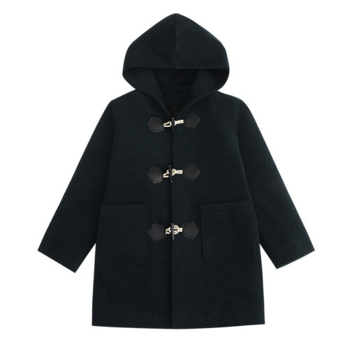 Boy Thickened Woolen Coat - Image 4