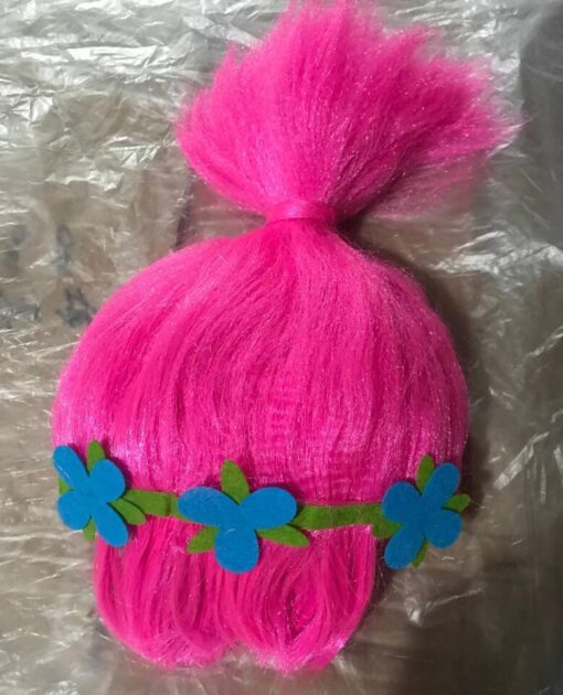 Magic Elf Trolls Trolls Doll Wig Children's Flame Wig Magic Elf Wig Princess Bobi - Image 9