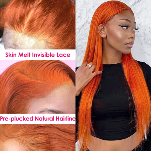 13x4 Lace Front Wig Human Hair For Black Women - Image 2