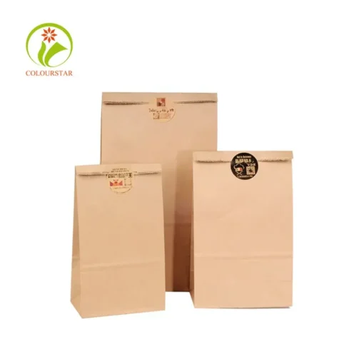 Attractive Price New Type Window Poly Kraft Paper Bread Bag - Image 2