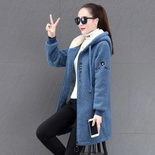 Long Coats For Women Warm Ladies Coats Winter Long Style Loose Long Coat