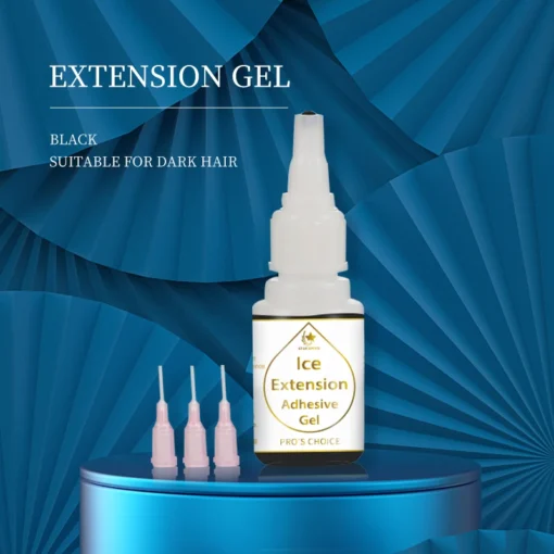 OEM factory Ice hair extension adhesive gel with activator cold build hair extension kit ice extension gel