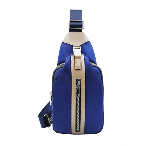 Wholesale anti-theft smart  bag for men waterproof Crossbody Sling Bag Men fingerprint chest bag - Image 3