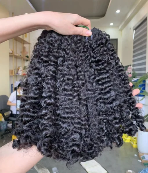 drop shipping Vietnamese raw Virgin brazilian Hair Double Drawn Cuticle Aligned Natural Wave raw indian cambodian human hair - Image 5