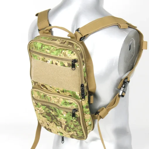 Detachable Molle Panel Chest Rig Tactical Backpack Bag - Image 6