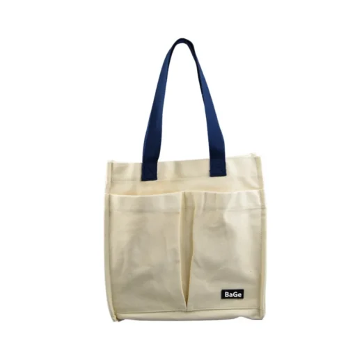 Organic Cotton Custom Beach Shopping Tote Canvas Bag