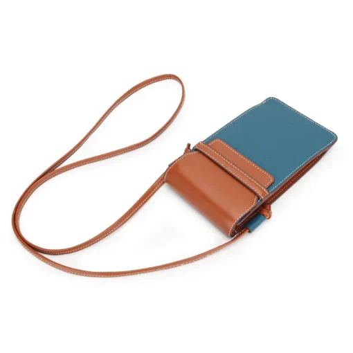 Top grain leather side bags for girls shoulder mini women messenger bags genuine leather phone crossbody bag - Image 4