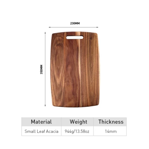 New Arrival  Rectangle Acacia Wood Meat Cutting Boards Kitchen Wholesale