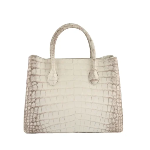 Latest Bags Women High Quality Real Crocodile Skin Handbag Himalayan Crocodile Leather Handbags For Ladies - Image 6