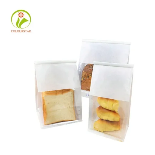 Attractive Price New Type Window Poly Kraft Paper Bread Bag - Image 4