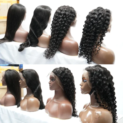 Wholesale Cheap Brazilian Hair HD Lace Wigs, Full Lace Wig With Baby Hair, Virginck  Brazilian Human Hair Wigs For Black Women - Image 5