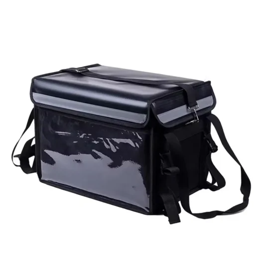 Wholesale large capacity thermal fast food insulated backpack hot pizza lunch takeaway cooler food delivery bag for bike - Image 6