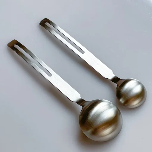 Kitchen Baking Gadget Stainless Steel SUS304 Scoop 5/15 CC coffee tea measure spoon with long handle