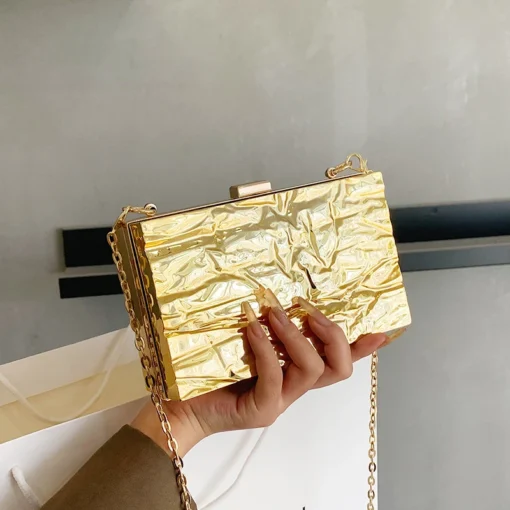 2024 Fashion Designer Acrylic Handbag Women Chain Shoulder Crossbody Purse Luxury Clutch Bag Evening Bags - Image 6