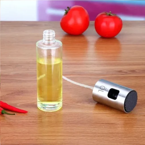 Stainless Steel Oil Can Spray Type Kitchen Leakproof Oil Bottle For Household Cooking Soy Sauce Vinegar Seasoning Spray Tools - Image 3