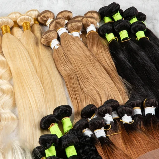 Wholesale High Quality 613 Virgin Blonde Hair Bundles Cuticle Aligned 12A Raw Human Hair from Vietnam Unprocessed Wave Style - Image 6