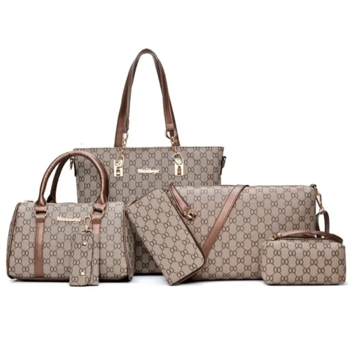 2022 new plaid bag for ladies buy one and get five free for women's bag set and a variety of styles bag  handbags - Image 5