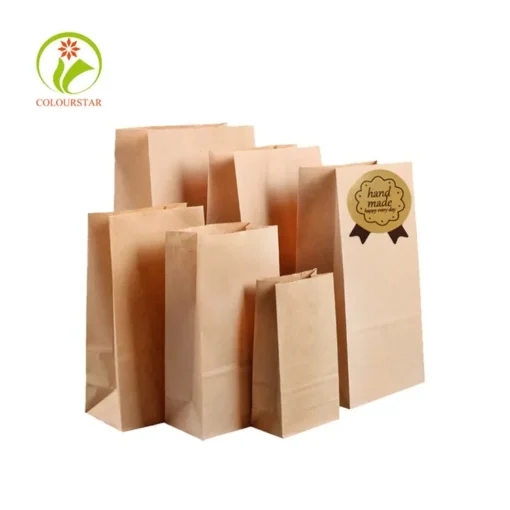 Attractive Price New Type Window Poly Kraft Paper Bread Bag