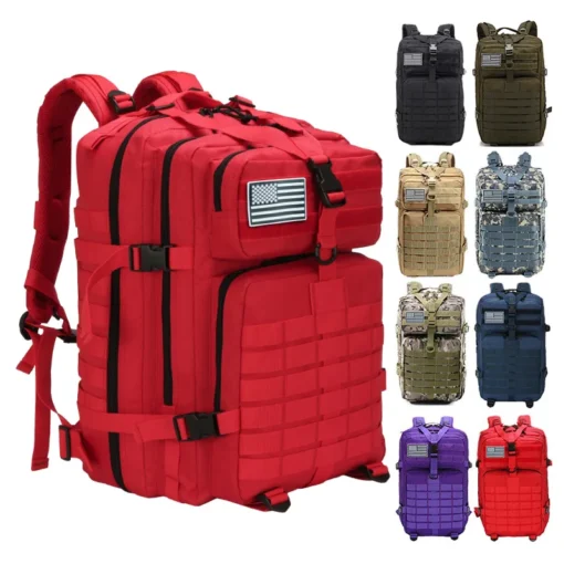 Fast Delivery Molle  Assault Pack 3 Day Bug Out Bag Hiking Trekking Survival Tactical Backpack For Men - Image 6