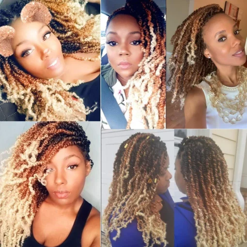 Hot sell nubian spring twist Crochet Braids  braid twist spring twist hair - Image 4