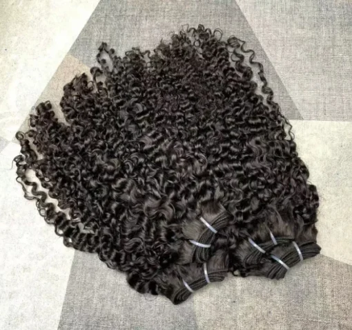 Wholesale Factory Price Burmese Curly Hair Vendor Unprocessed Human Deep Curly Raw Burmese Curly Virgin Hair For Women