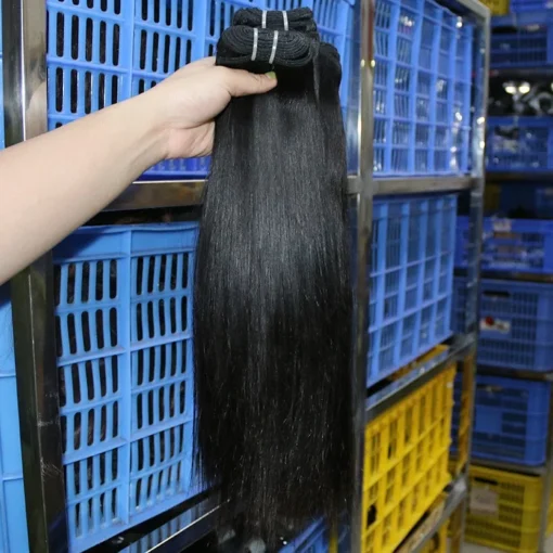 Raw Vietnamese Burmese Hair Unprocessed Virgin Natural Straight & Wavy Hair Vendors, Bone Straight Vietnamese Human Hair - Image 6