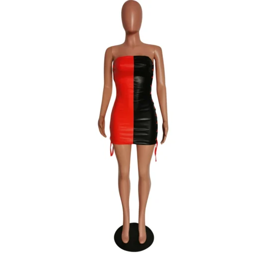 dress women sexy, summer nightclub party sexy red women mini bodycon club dress