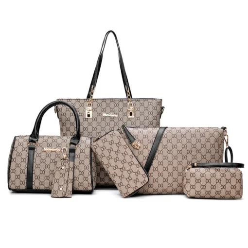 2022 new plaid bag for ladies buy one and get five free for women's bag set and a variety of styles bag  handbags - Image 3