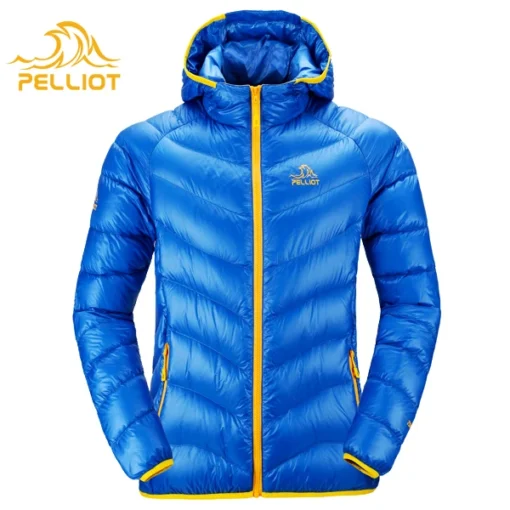 Top Brand Goose Jacket Adults Lightweight Waterproof Winter Running Climbing Hot Sale OEM Service Zipper Fitness Plus Size Thin - Image 2