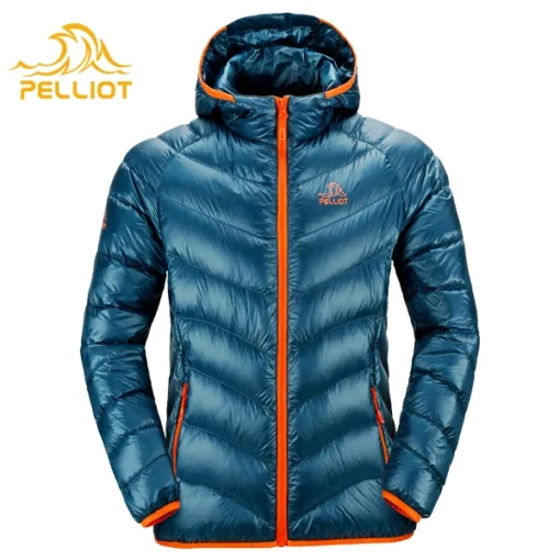 Top Brand Goose Jacket Adults Lightweight Waterproof Winter Running Climbing Hot Sale OEM Service Zipper Fitness Plus Size Thin - Image 6