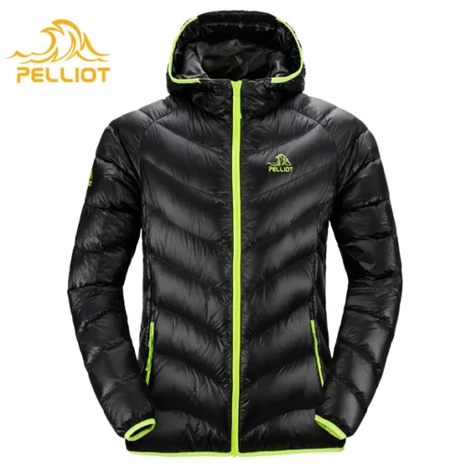 Top Brand Goose Jacket Adults Lightweight Waterproof Winter Running Climbing Hot Sale OEM Service Zipper Fitness Plus Size Thin - Image 4